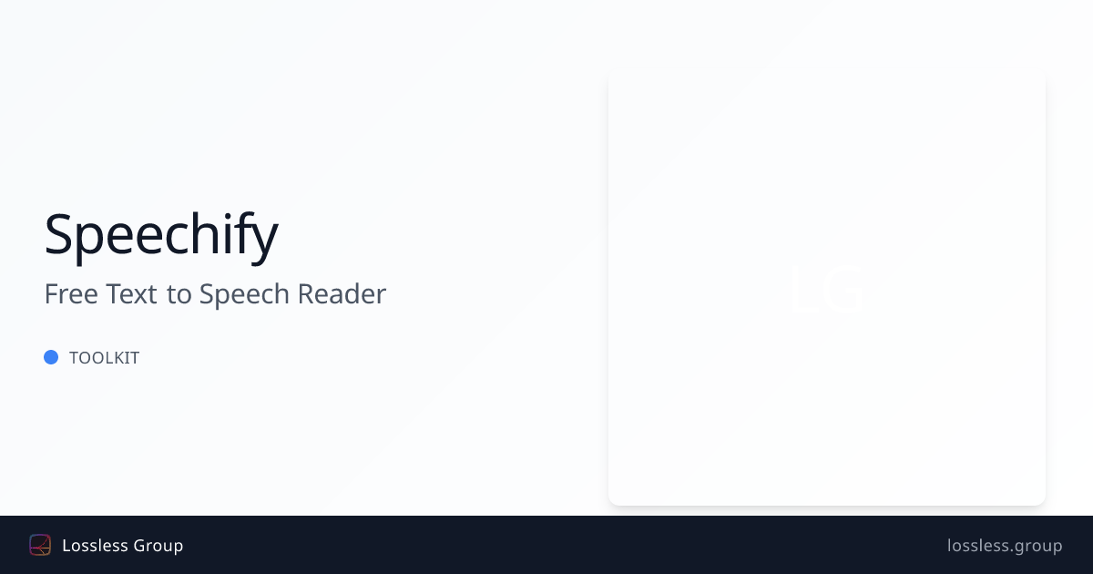Sentence Reader Free Text to Speech Reader