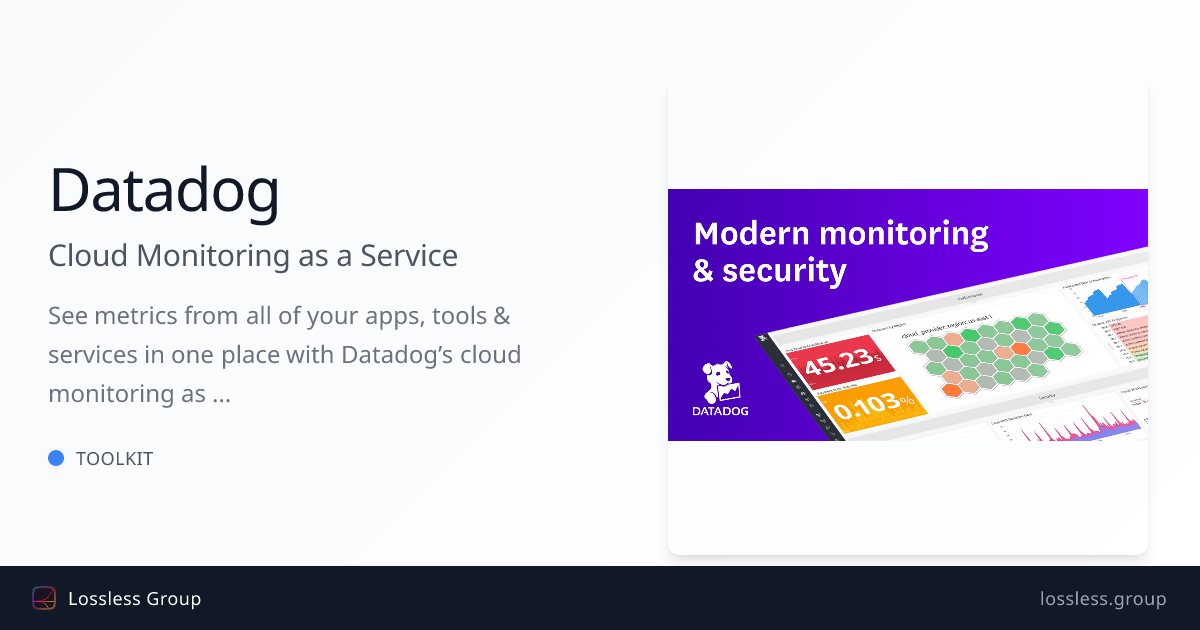 Cloud Monitoring as a Service | Datadog