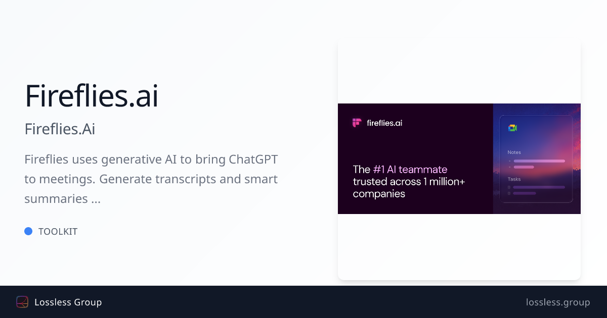 Fireflies.Ai