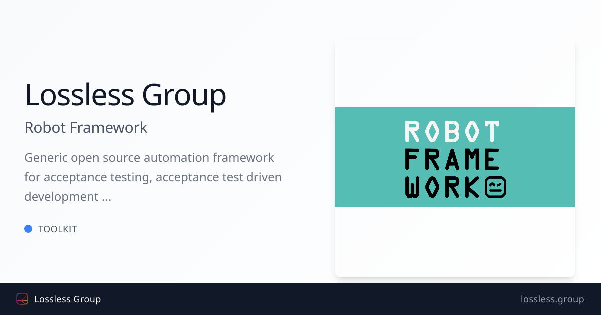 Robot Framework
