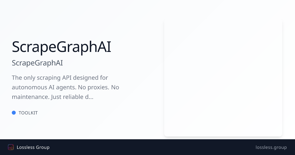 ScrapeGraphAI