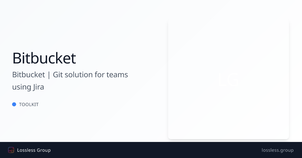 Bitbucket | Git solution for teams using Jira