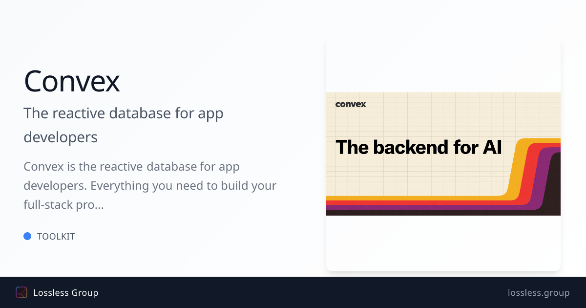 The reactive database for app developers