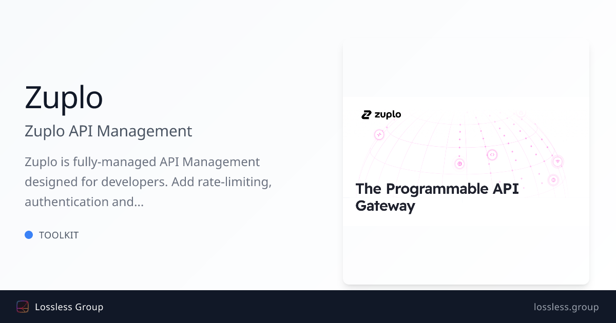 Zuplo API Management