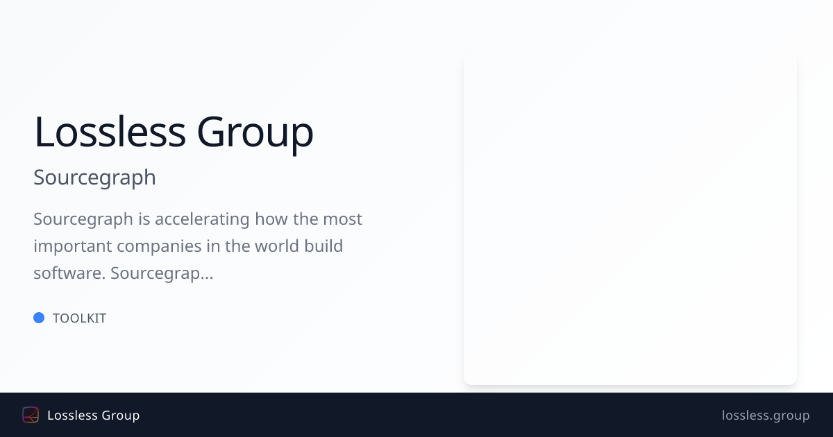 Sourcegraph